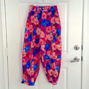 Zara Floral Pants Like new！